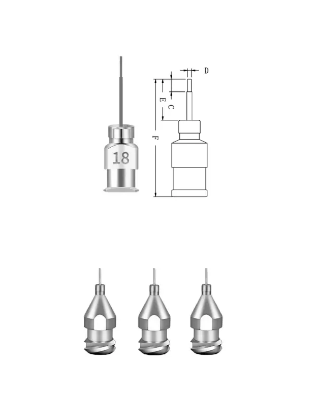 Sharpened needle