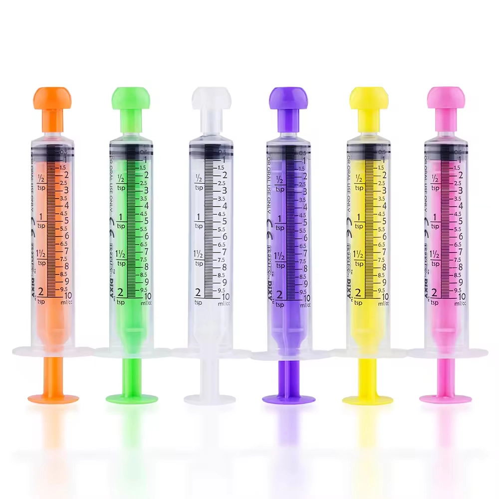 Colorful Feeding Syringe
