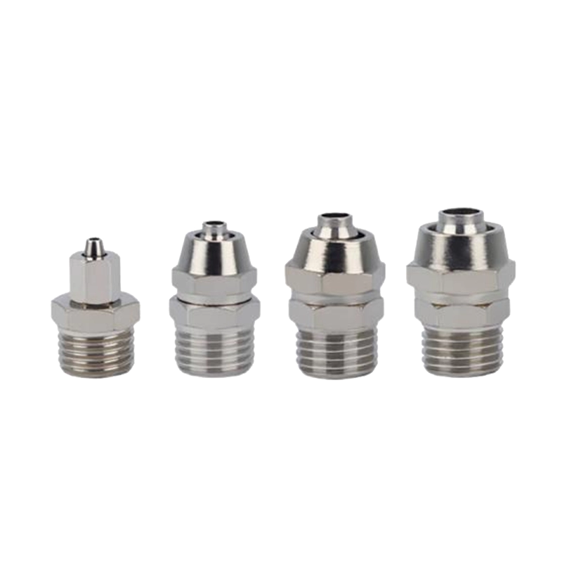 Lockable 2-parttooth air fitting