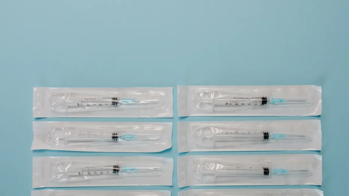 What is the main advantage of a Teflon needle?